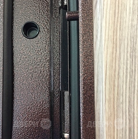 Входная металлическая Дверь Ратибор Комфорт Палисандр светлый в Дубне