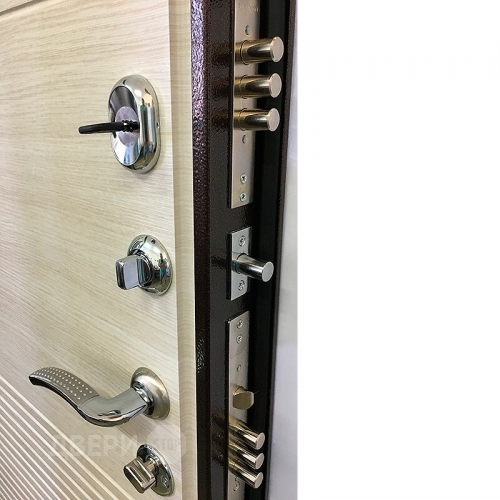 Входная металлическая Дверь Ратибор Горизонт Акация в Дубне