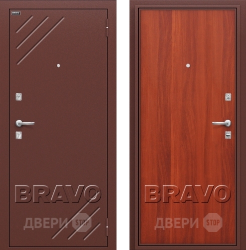 Дверь Bravo Оптим Стандарт Итальянский Орех в Дубне