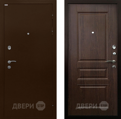 Входная металлическая Дверь Ратибор Статус Венге Капучино Винорит в Дубне