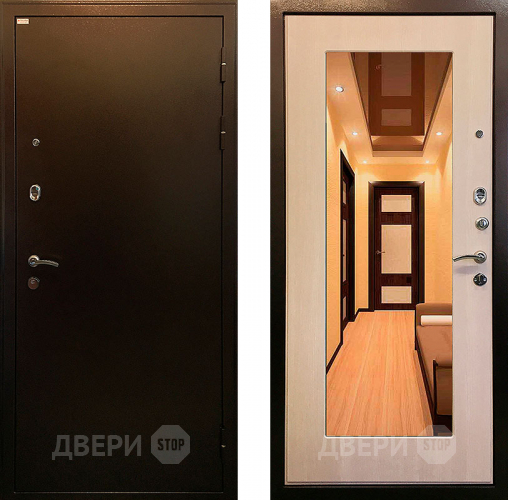 Входная металлическая Дверь Ратибор Милан 3К зеркало Экодуб в Дубне