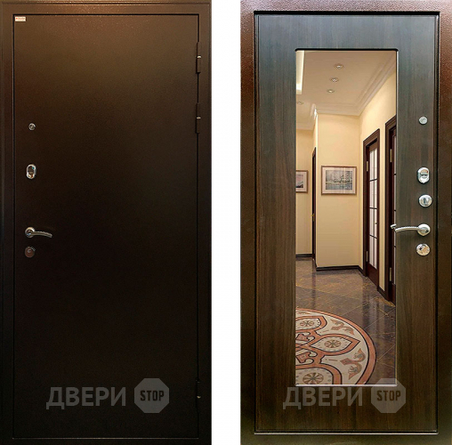 Входная металлическая Дверь Ратибор Милан зеркало Эковенге в Дубне