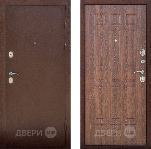 Входная металлическая Дверь Снедо Кантри дуб коньяк в Дубне