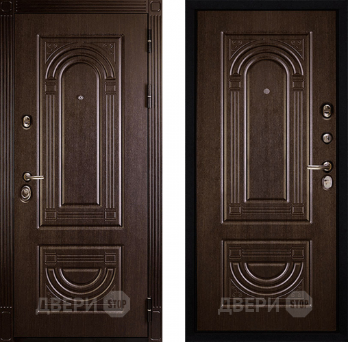 Входная металлическая Дверь Сударь МД-32 Венге в Дубне