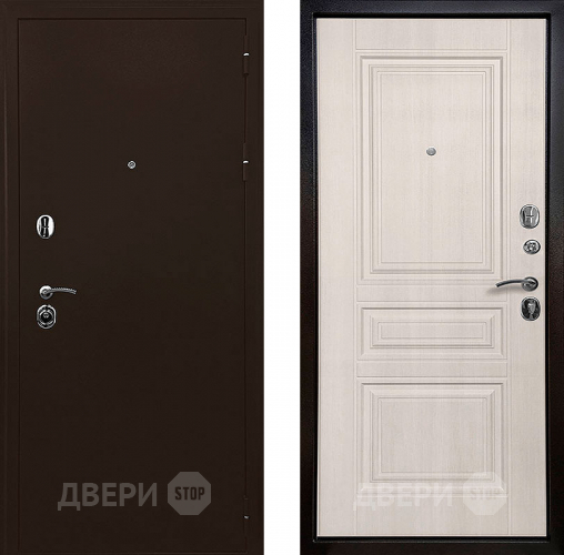 Входная металлическая Дверь Ратибор Рим 3К Лиственница беж в Дубне