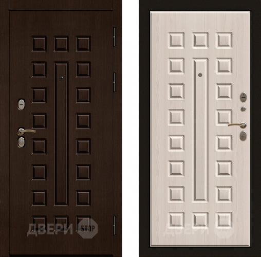 Входная металлическая Дверь Райтвер Р-Сенат Беленый Дуб в Дубне