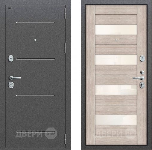 Входная металлическая Дверь Groff Т2-223 Cappuccino Veralinga в Дубне