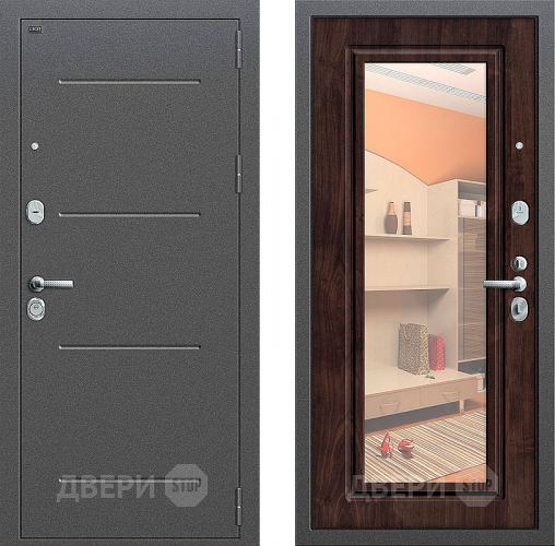 Входная металлическая Дверь Groff P2-216 Темная Вишня в Дубне