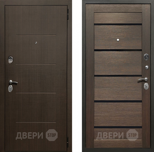 Входная металлическая Дверь Престиж Люкс Арабика/Темный орех в Дубне