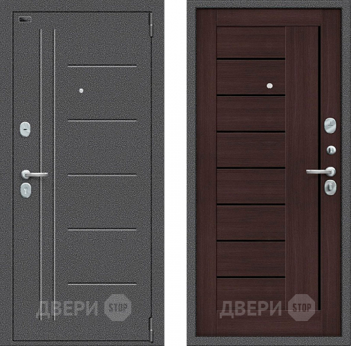Входная металлическая Дверь Bravo Porta S-2 109/П29 Венге в Дубне