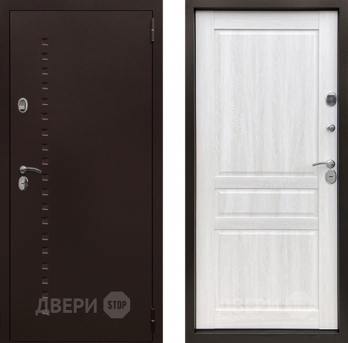 Входная металлическая Дверь Престиж Термо Классик Дуб филадельфия крем в Дубне