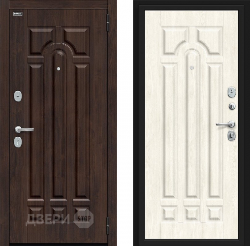 Входная металлическая Дверь Bravo Форт Kale Almon/Nordic Oak в Дубне