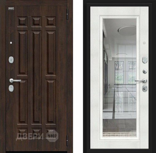 Входная металлическая Дверь Bravo Форм Kale Almon/Bianco Veralinga в Дубне