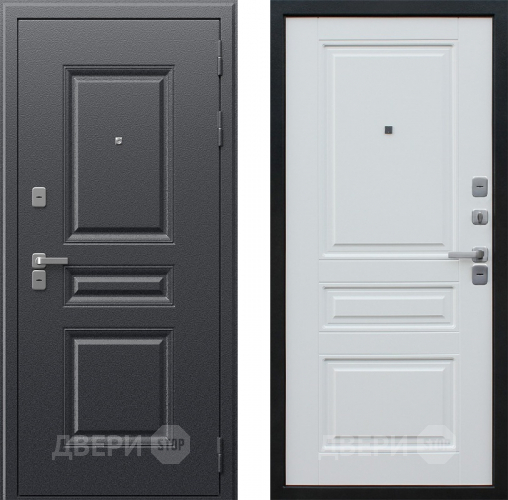 Входная металлическая Дверь АСД Терморазрыв Диксон Белый матовый в Дубне