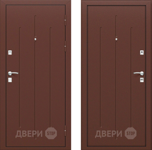 Входная металлическая Дверь Bravo Стройгост 7-2 Металл в Дубне
