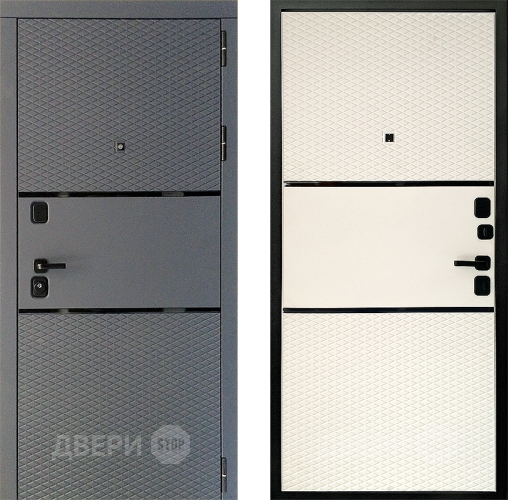 Входная металлическая Дверь (Дверной Континент) Диамант Софт айс в Дубне