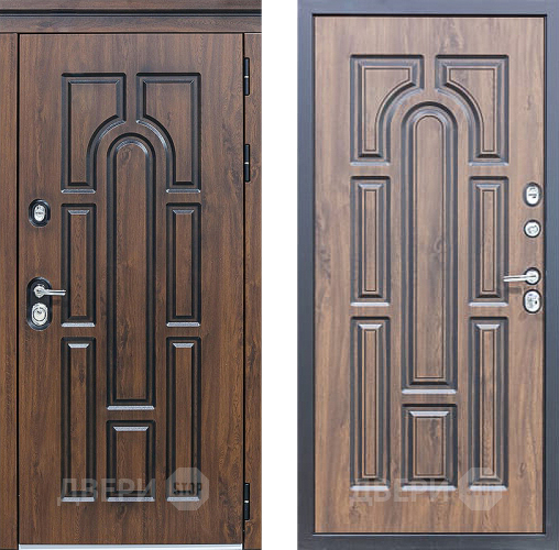 Входная металлическая Дверь Сударь МХ-31 Винорит Темный Дуб в Дубне