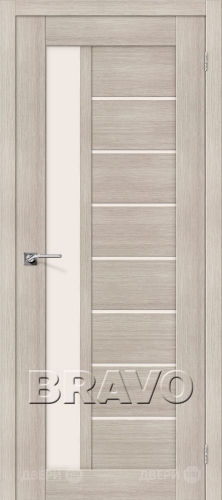 Межкомнатная дверь Порта-27 (Cappuccino Veralinga) в Дубне