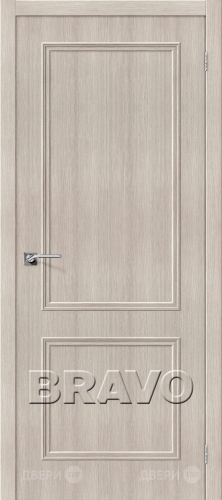 Межкомнатная дверь Симпл-12 (Cappuccino Veralinga) в Дубне