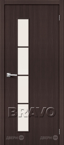 Межкомнатная дверь Тренд-4 (Wenge Veralinga) в Дубне