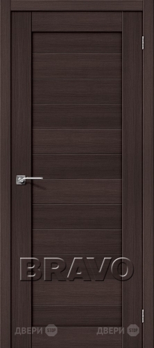 Межкомнатная дверь Порта-21 (Wenge Veralinga) в Дубне