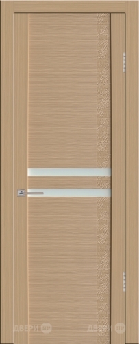 Межкомнатная дверь А-02 лён светлый в Дубне