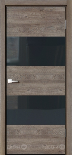 Межкомнатная дверь N02 эдисон коричневый в Дубне