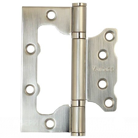 Петля универсальная 2ВВ (100*75*25) Матовый никель в Дубне