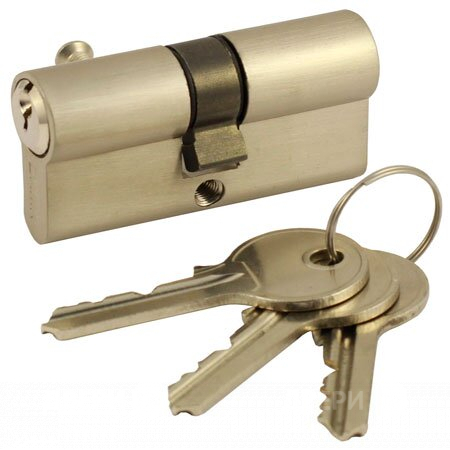 Цилиндровый механизм V60 Матовый никель в Дубне