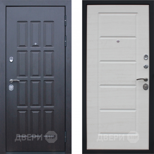 Входная металлическая Дверь АСД Фортуна Беленый дуб поперечный в Дубне