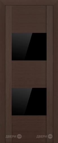 Межкомнатная дверь ProfilDoors 21X венге мелинга (черный глянцевый лак) в Дубне