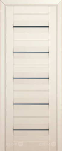 Межкомнатная дверь ProfilDoors 48U магнолия-сатинат (графит) в Дубне