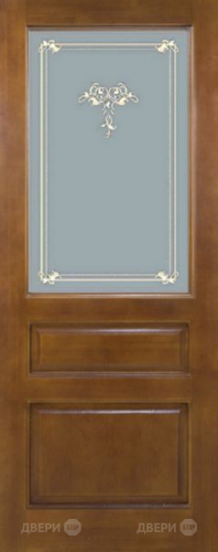 Межкомнатная дверь ПМЦ - модель 5 ПО коньяк в Дубне