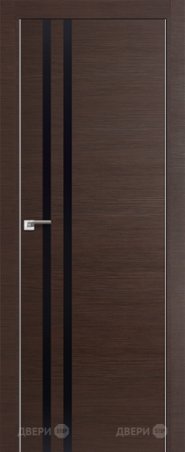 Межкомнатная дверь ProfilDoors 19Z венге (черный глянец) в Дубне