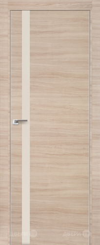 Межкомнатная дверь ProfilDoors 6Z капучино кроскут (перламутровый лак) в Дубне