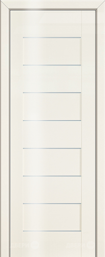 Межкомнатная дверь ProfilDoors 45L магнолия люкс (графит) в Дубне