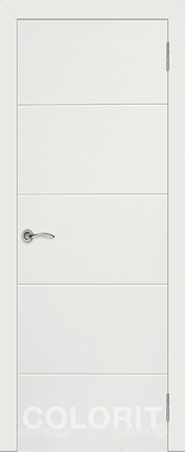 Межкомнатная дверь Граффити 2 ПГ белая эмаль в Дубне