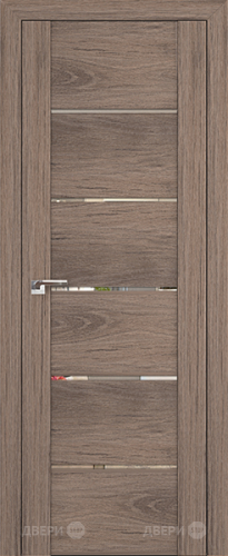 Межкомнатная дверь ProfilDoors 99 XN дуб салинас темный (матовое) в Дубне