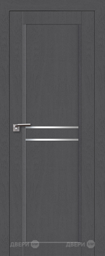 Межкомнатная дверь ProfilDoors 2-75 XN Грувд (графит) в Дубне