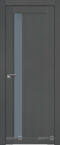 Межкомнатная дверь ProfilDoors 2-71 XN Грувд (графит) в Дубне