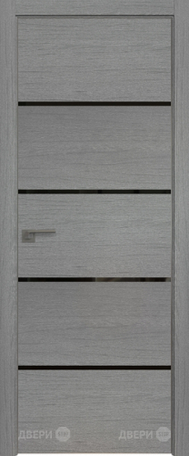 Межкомнатная дверь ProfilDoors 20 ZN Грувд (черный лак) в Дубне