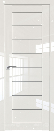 Межкомнатная дверь ProfilDoors 71L Магнолия люкс (графит) в Дубне