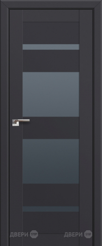 Межкомнатная дверь ProfilDoors 72U Антрацит (графит) в Дубне