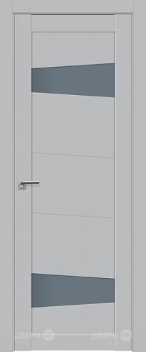 Межкомнатная дверь ProfilDoors 2-84U Манхэттен (графит) в Дубне