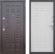 Входная металлическая Дверь S01 3К Vinorit Белая Лиственница  в Дубне