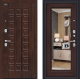 Входная металлическая Дверь Bravo Оптим Урбан с зеркалом Wenge Veralinga в Дубне