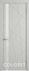 Межкомнатная дверь К5 ПО светло-серая эмаль в Дубне
