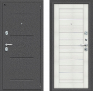 Дверь Bravo Порта S-2 104/П22 Bianco Veralinga 860х2050 мм