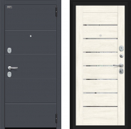 Дверь Bravo Прайд Kale Graphite Pro/Nordic Oak 860х2050 мм