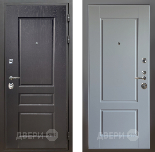 Входная металлическая Дверь Шелтер (SHELTER) Комфорт Дуб английский 6 Силк Маус в Дубне